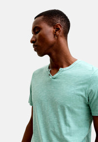Jack & Jones JJESPLIT NECK TEE