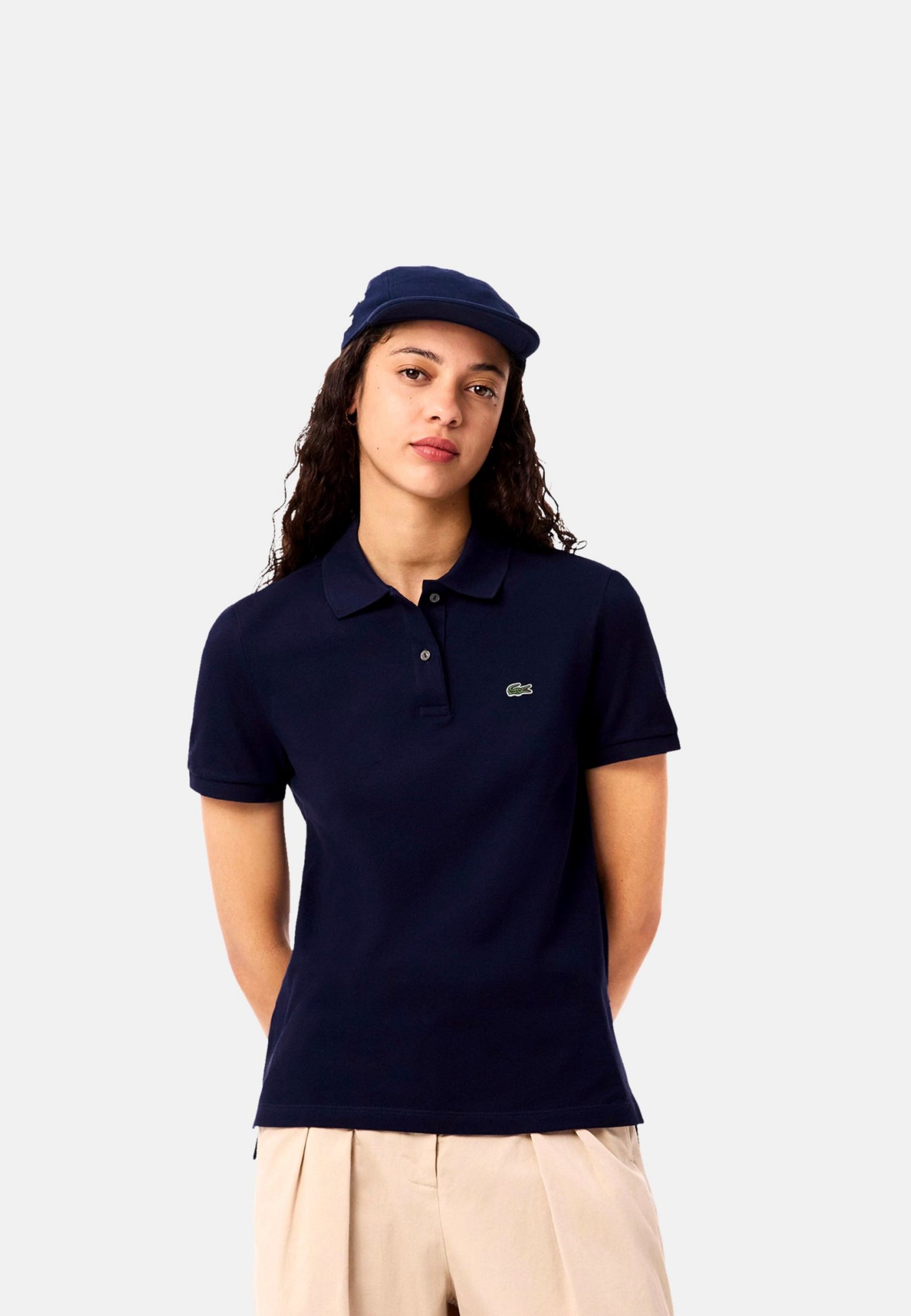 Lacoste Kurzarmshirt mit Polokragen