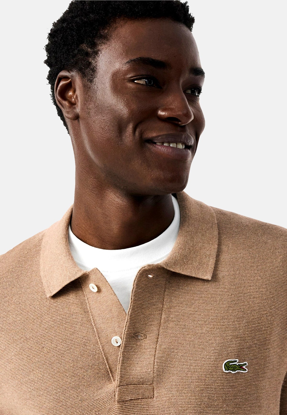 Lacoste Kurzarmshirt mit Polokragen