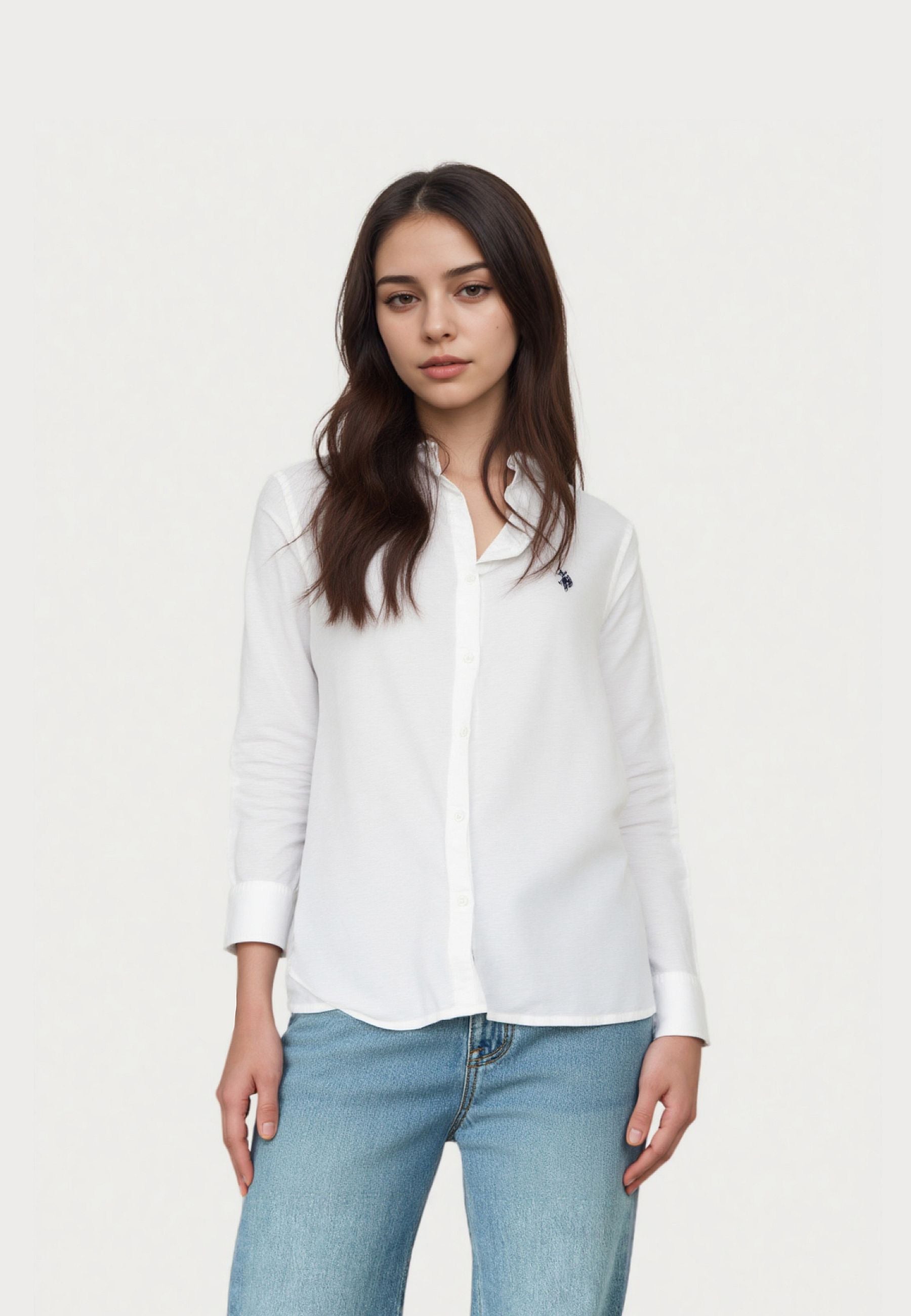 U.S. POLO Hemd Button-Down Leinen