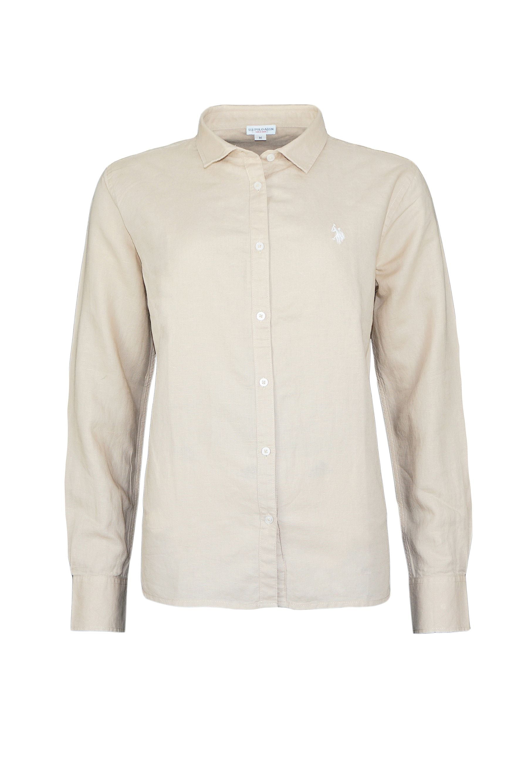 U.S. POLO Hemd Button-Down Leinen