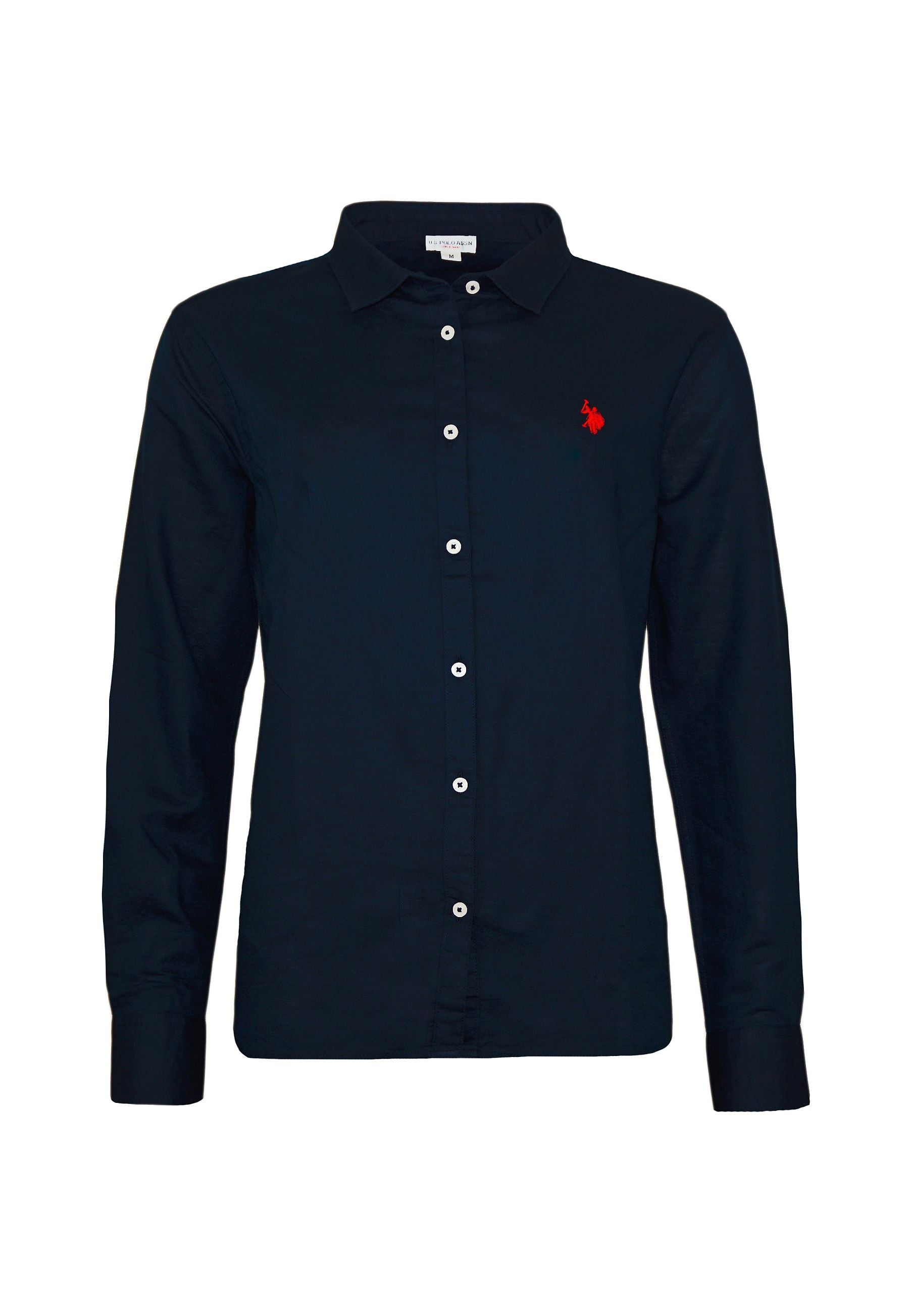 U.S. POLO Hemd Button-Down Leinen
