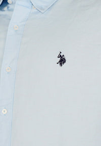 U.S. POLO Shirt Button-Down Leinen