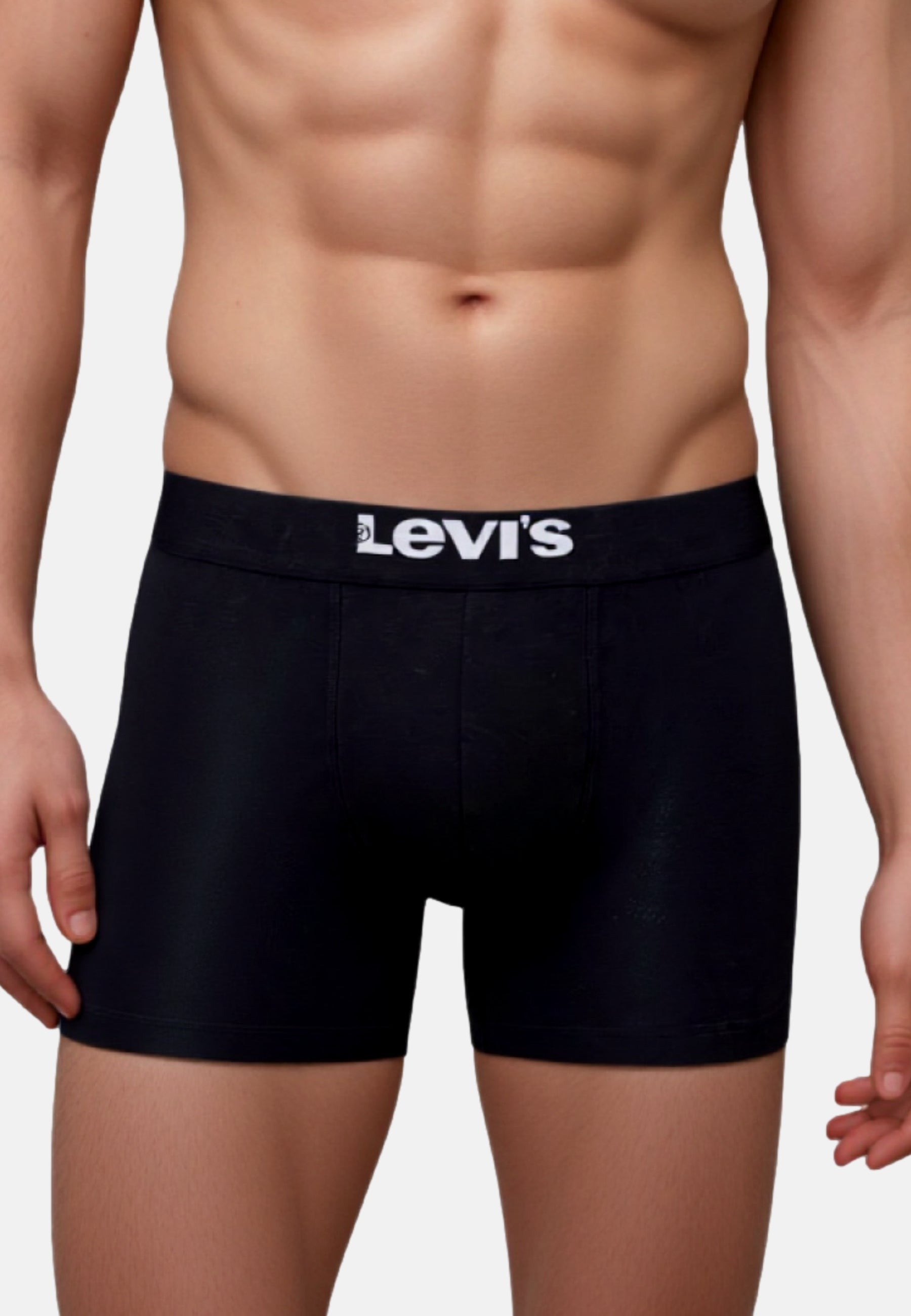 Levis Solid Basic Boxer Unterhosen Doppelpack