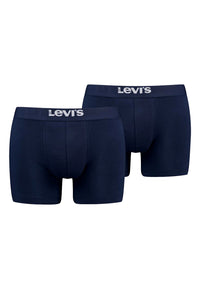 Levis Solid Basic Boxer Unterhosen Doppelpack