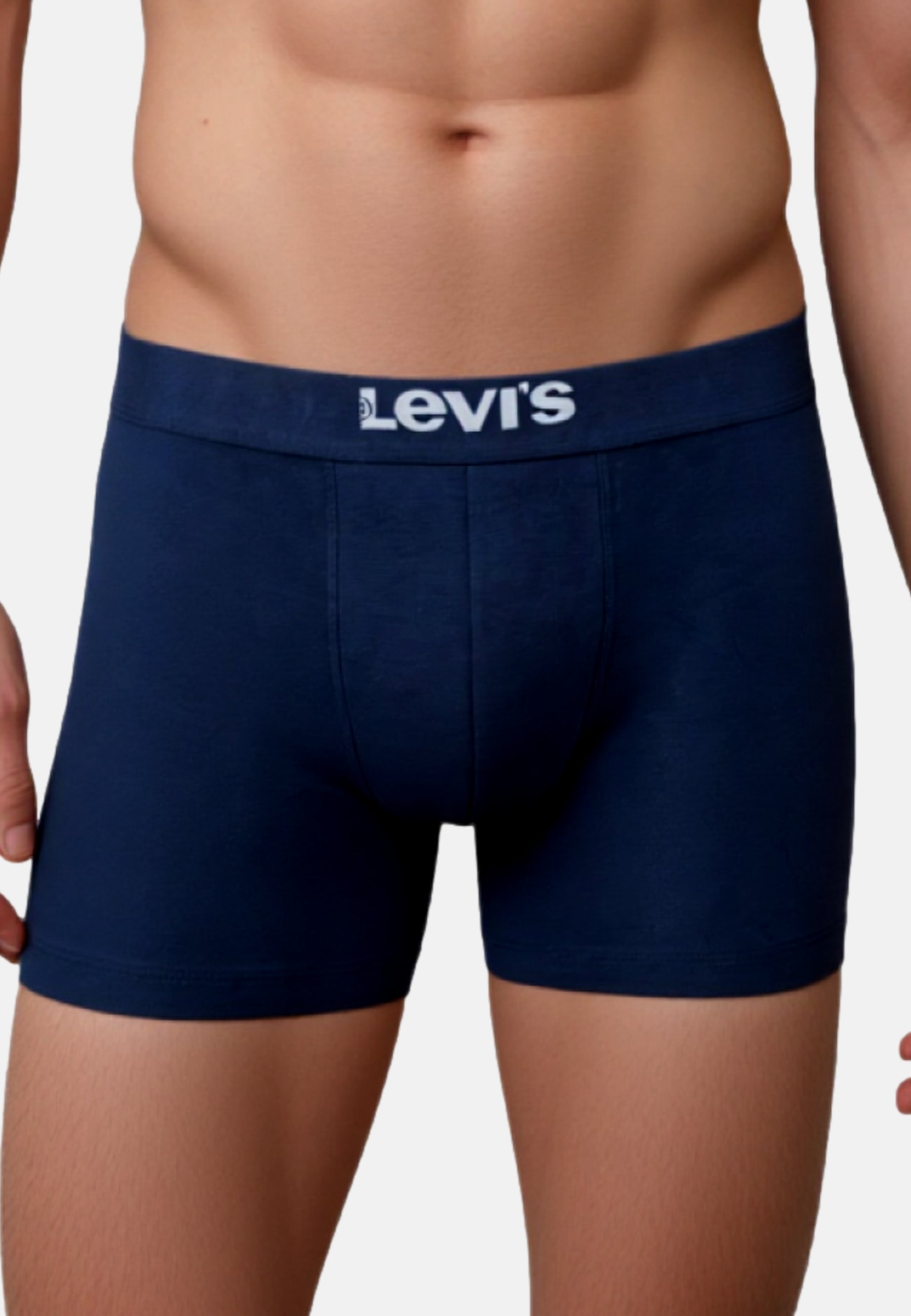 Levis Solid Basic Boxer Unterhosen Doppelpack