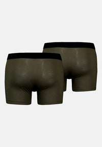 Levis Boxershorts Solid Basic Boxer Unterhosen Doppelpack