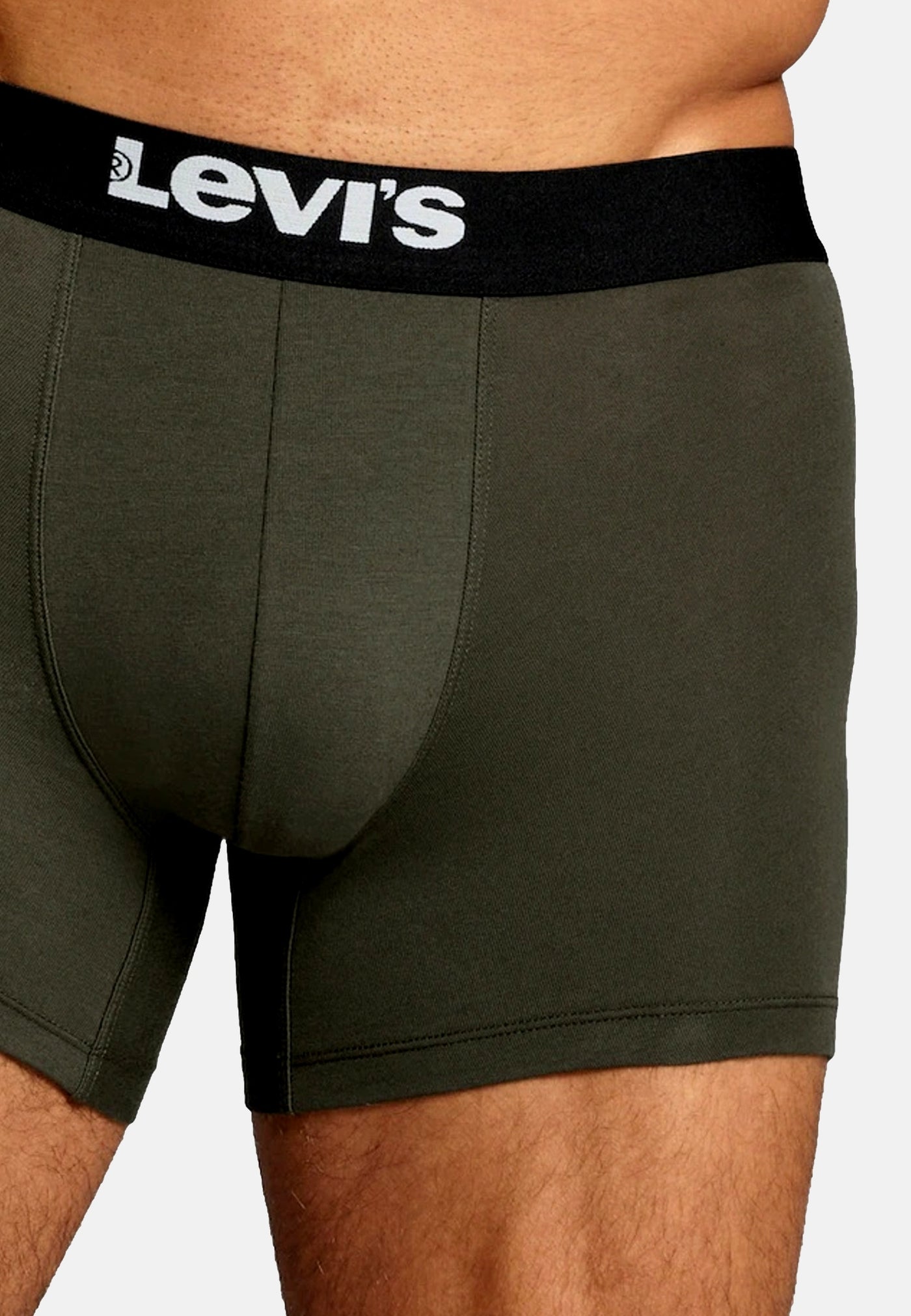 Levis Boxershorts Solid Basic Boxer Unterhosen Doppelpack