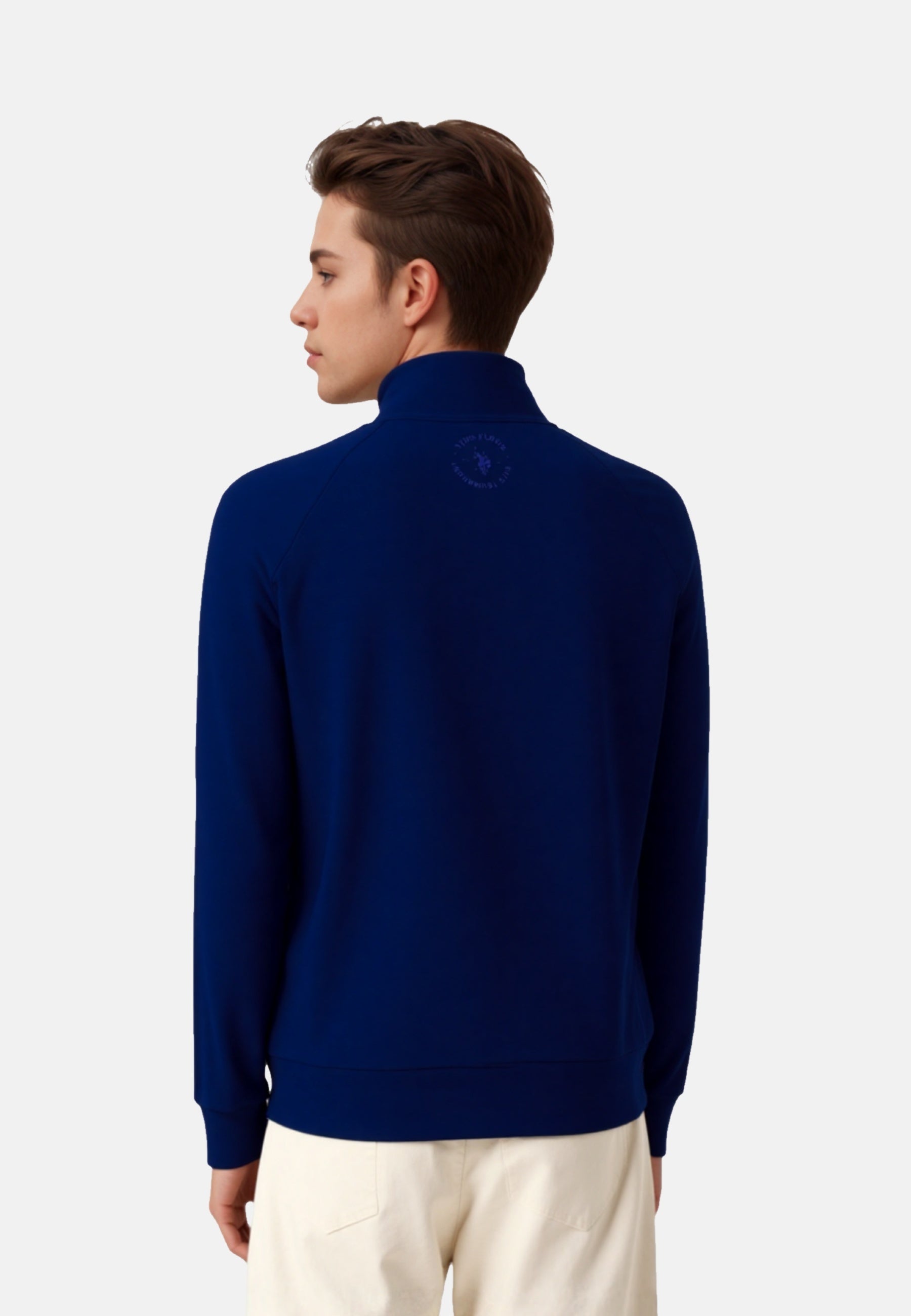 U.S. POLO Jacke Sweatjacke Zipper mit Logo