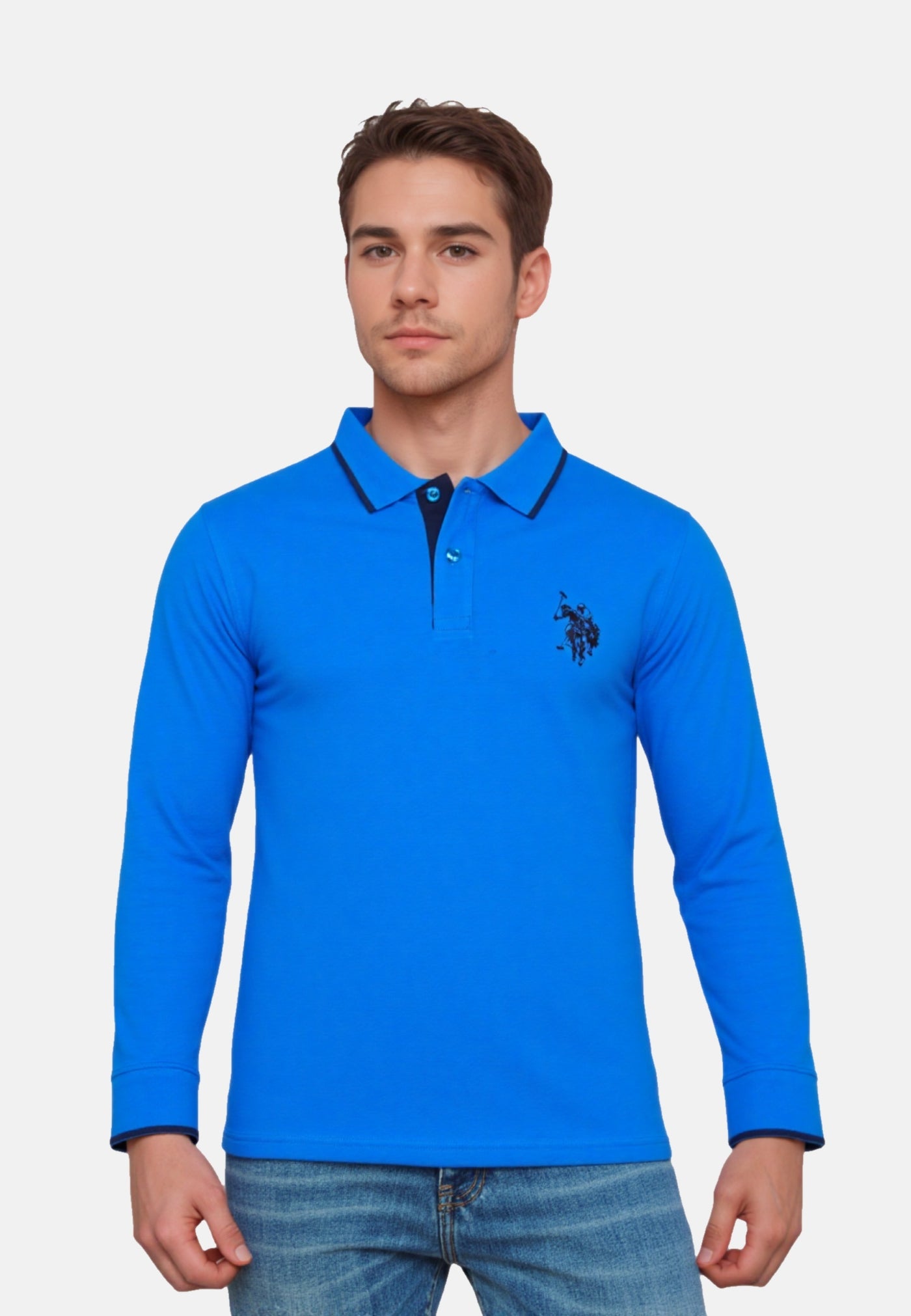U.S. POLO Poloshirt Polohemd langarm Polo