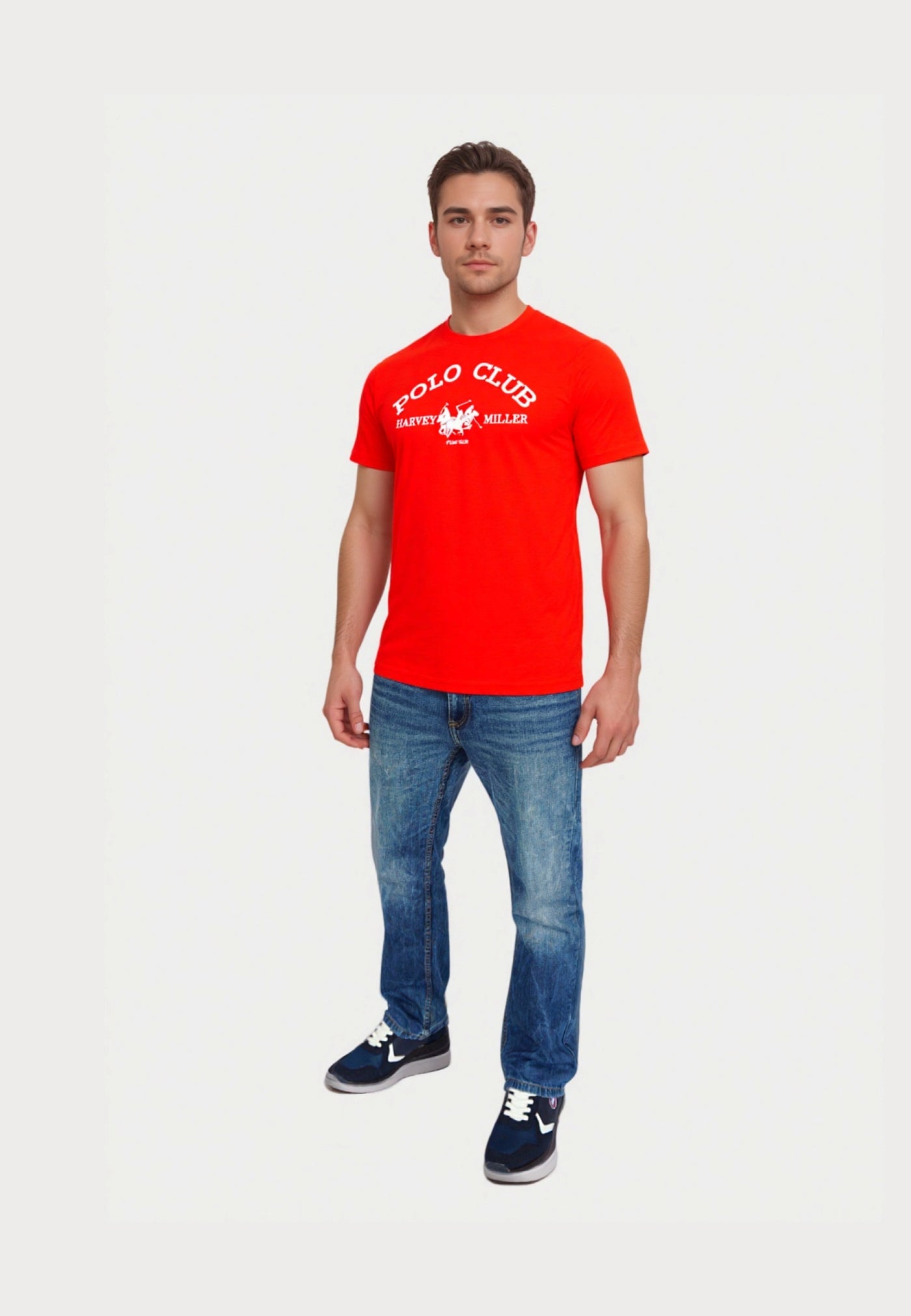 Harvey Miller Kurzarmshirt Polo-Club