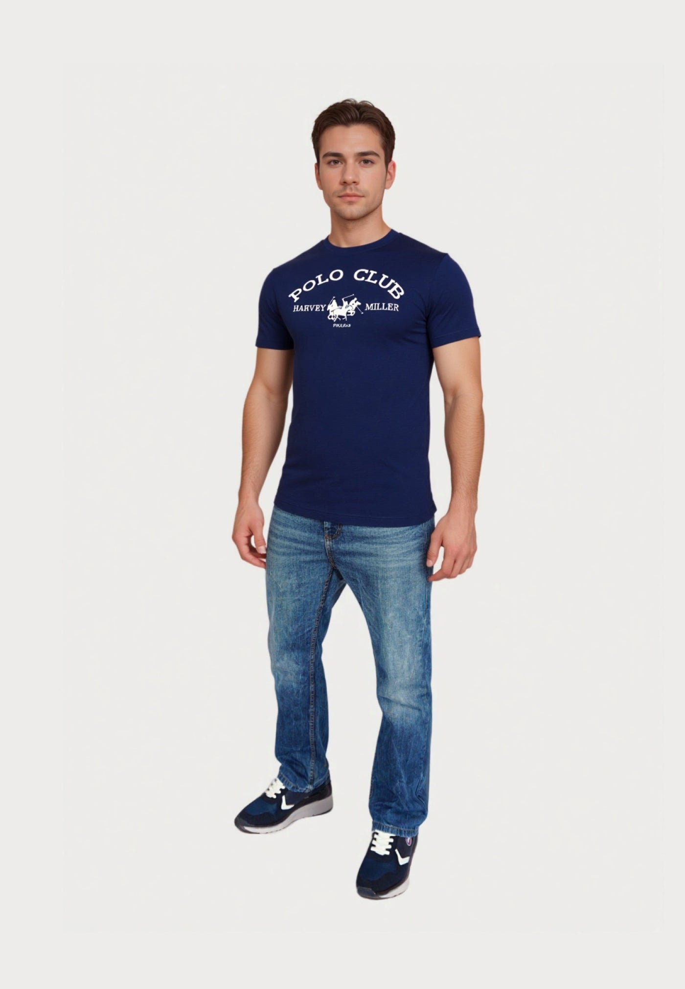 Harvey Miller Kurzarmshirt Polo-Club