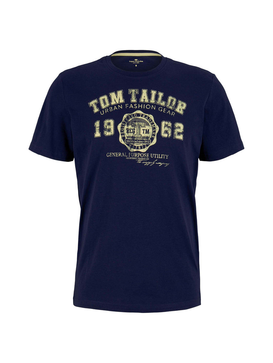 Tom Tailor Logo Kurzarmshirt