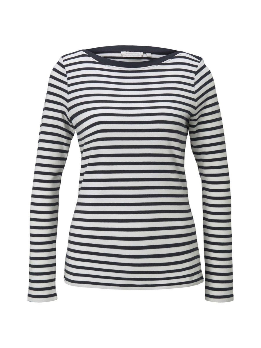 Tom Tailor Striped dünner Pullover