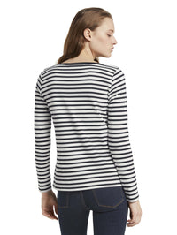 Tom Tailor Striped dünner Pullover