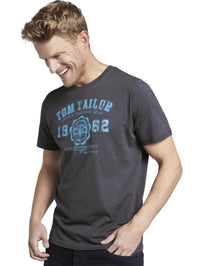 Tom Tailor Logo Kurzarmshirt