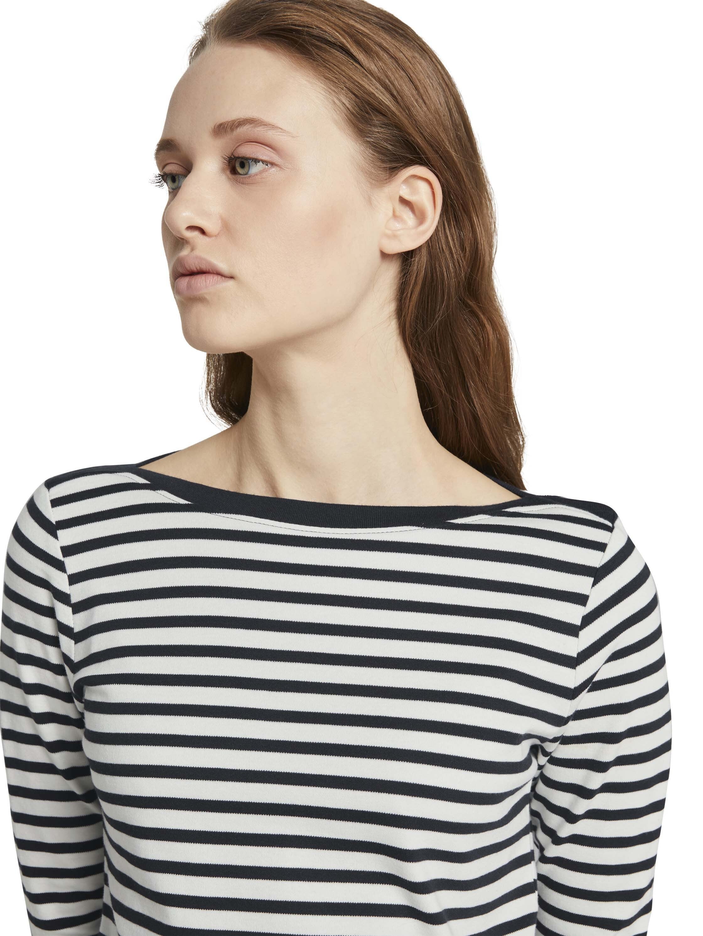 Tom Tailor Striped dünner Pullover