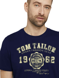 Tom Tailor Logo Kurzarmshirt