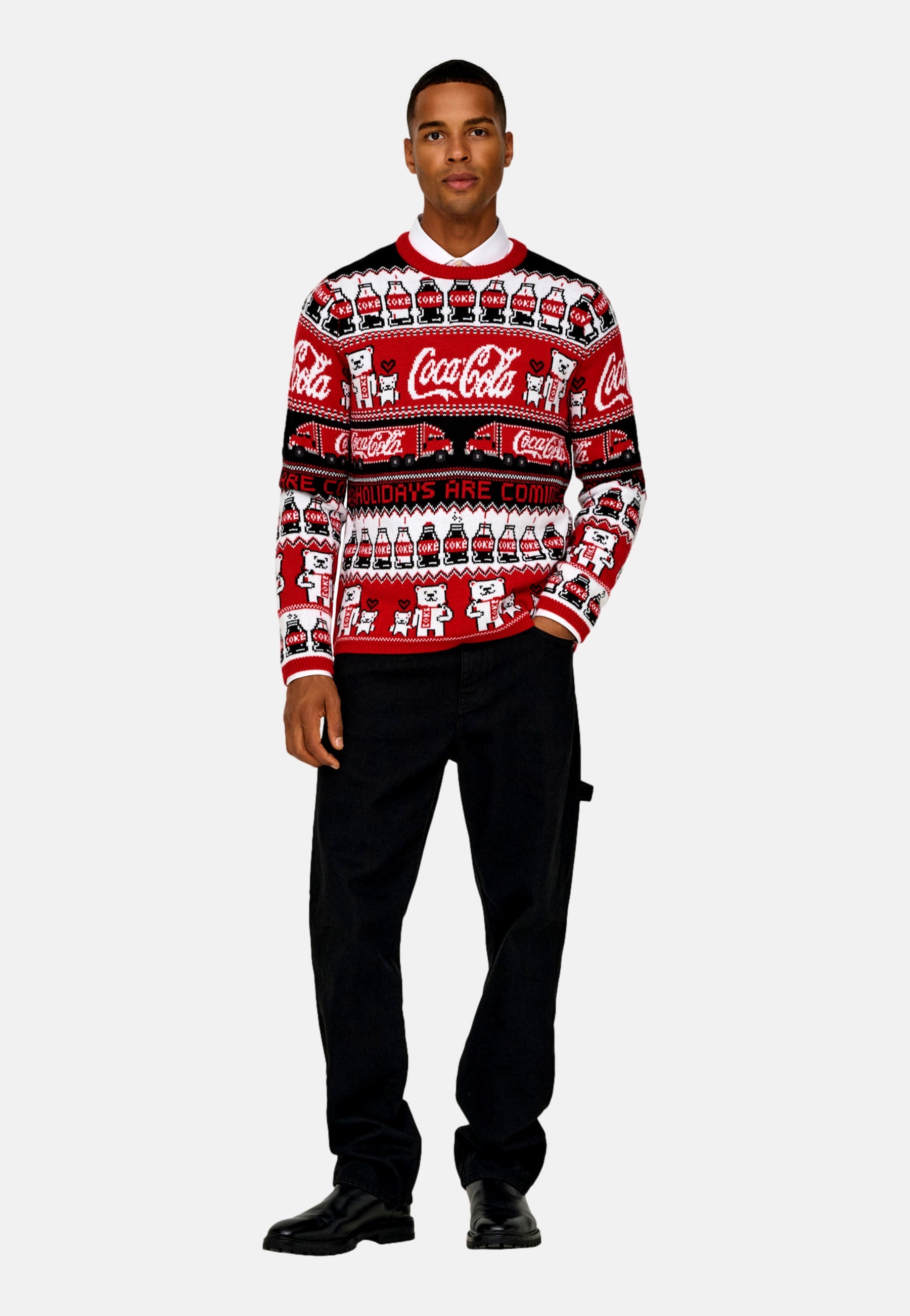 Only & Sons Xmas Reg Strickpullover R-Neck