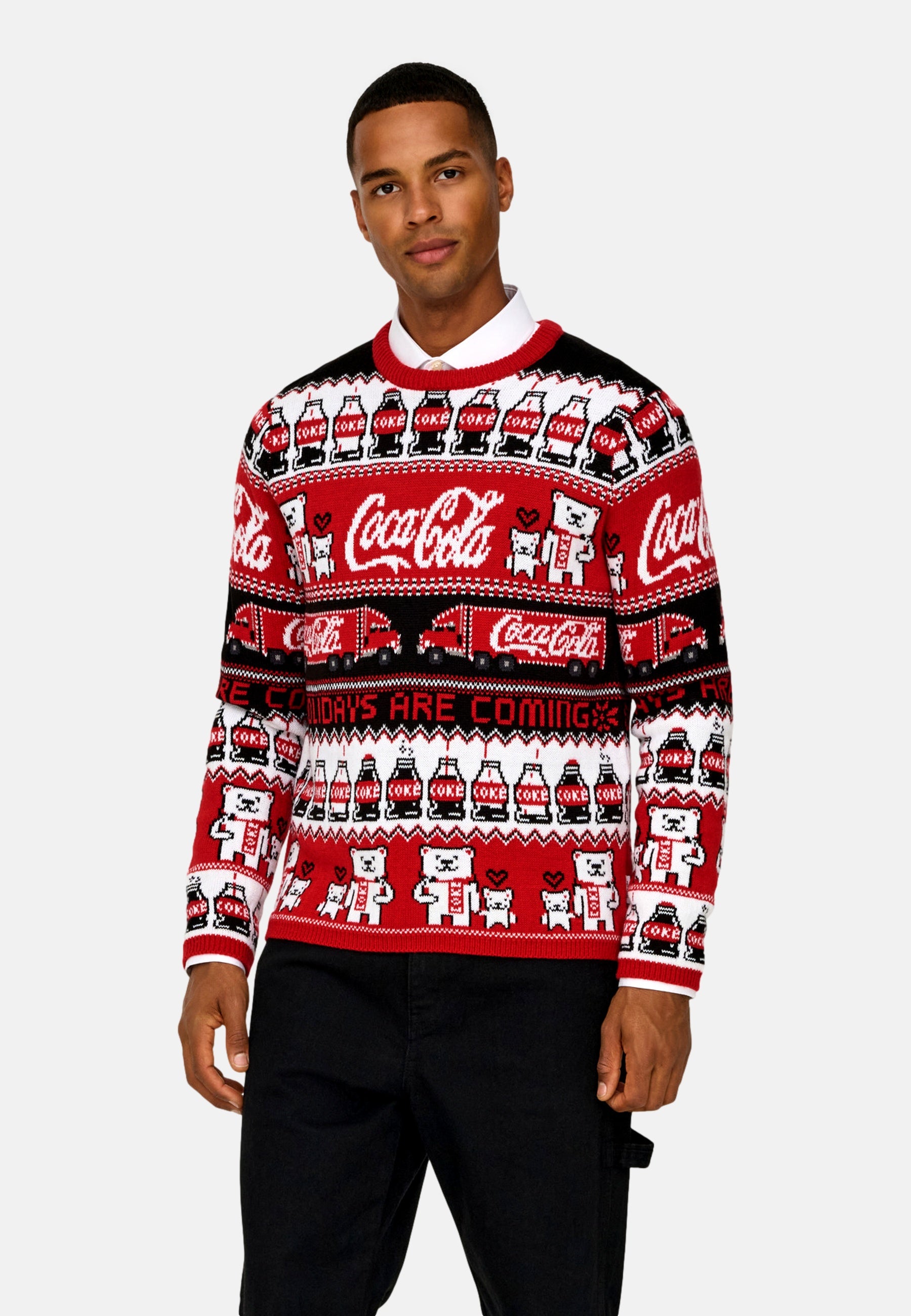 Only & Sons Xmas Reg Strickpullover R-Neck