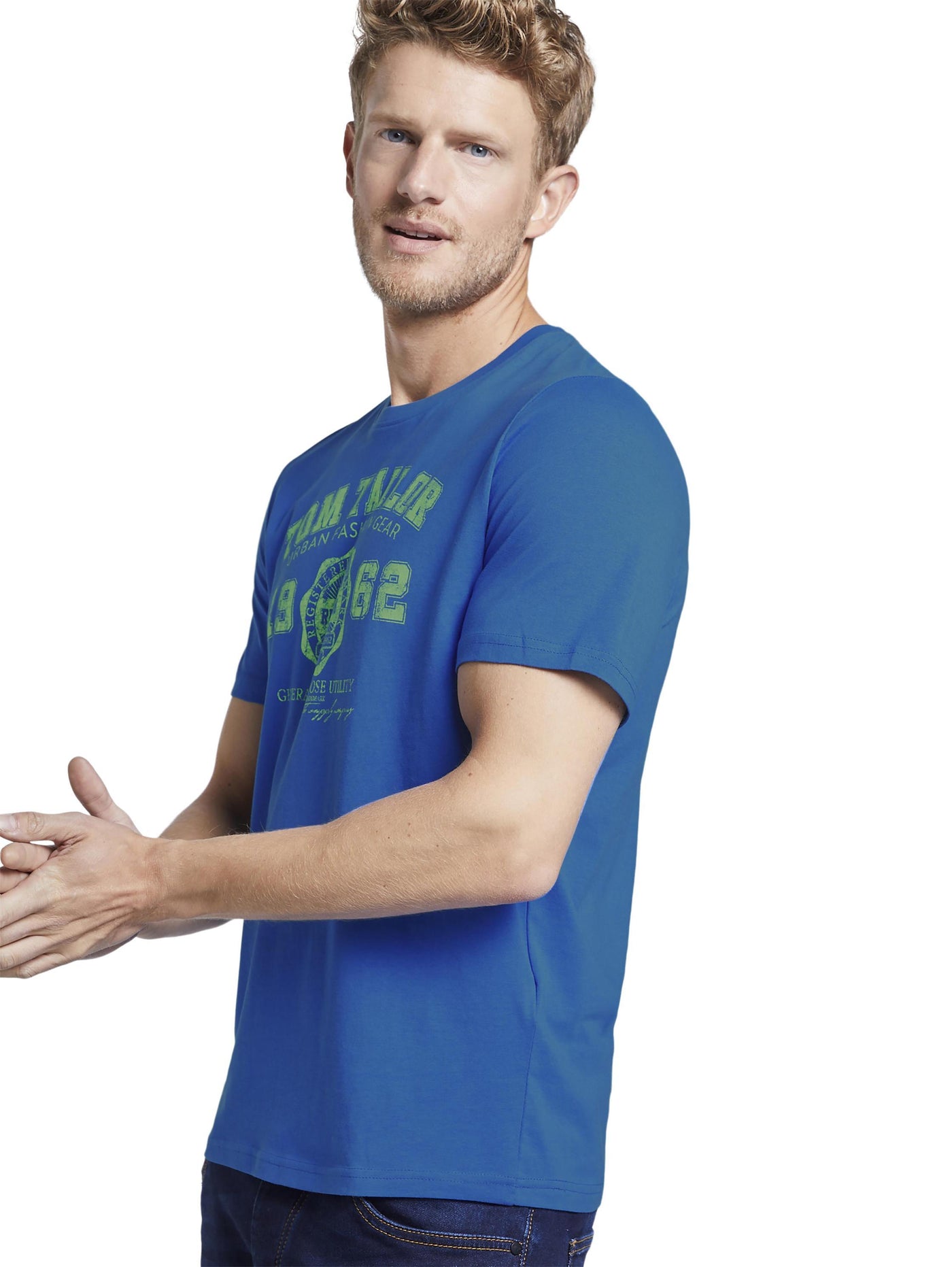 Tom Tailor Logo Kurzarmshirt