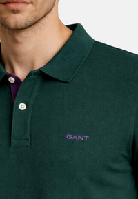 Gant Langarmshirt mit Polokragen
