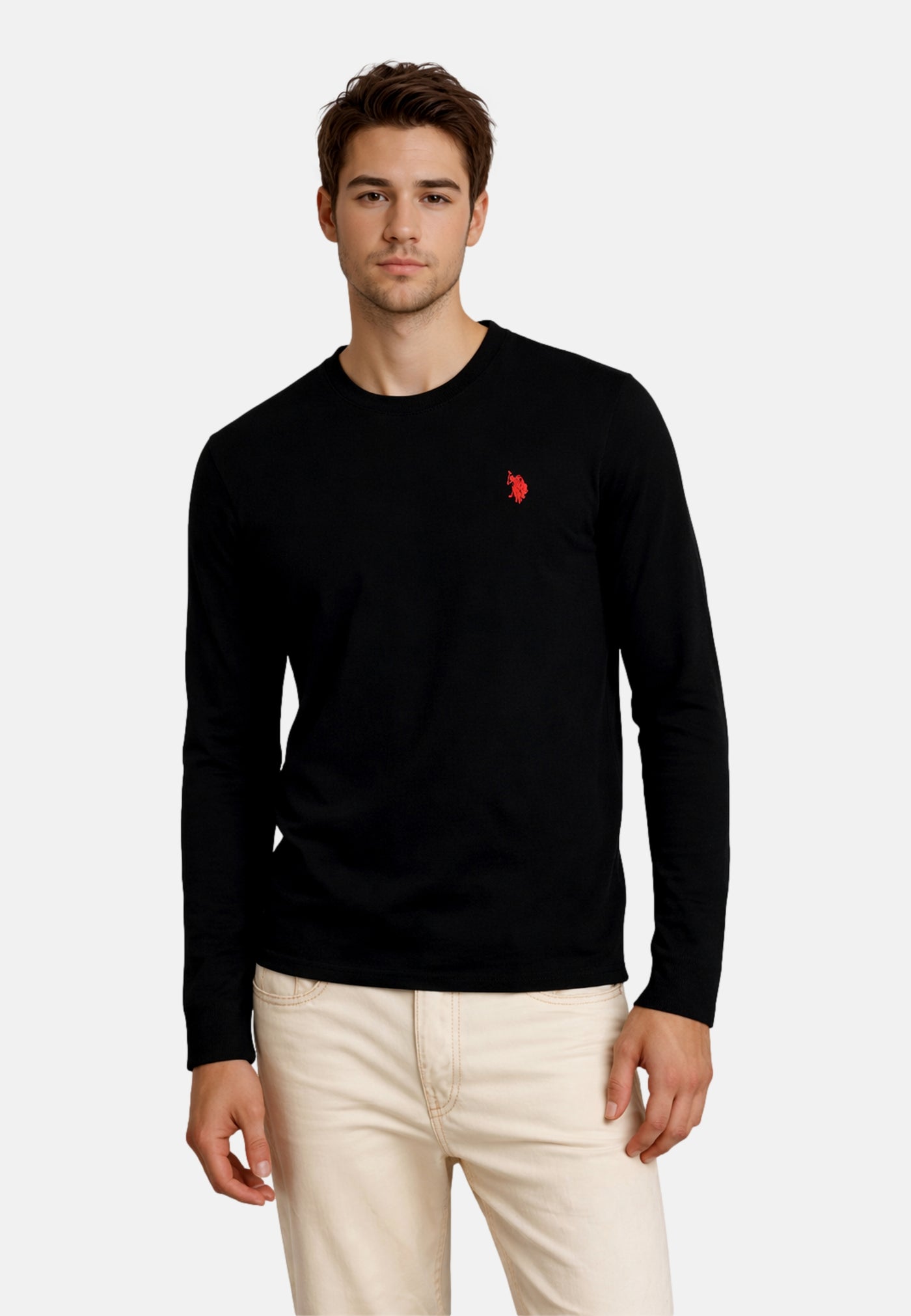 U.S. POLO Longsleeve Shirt R-Neck Sweater