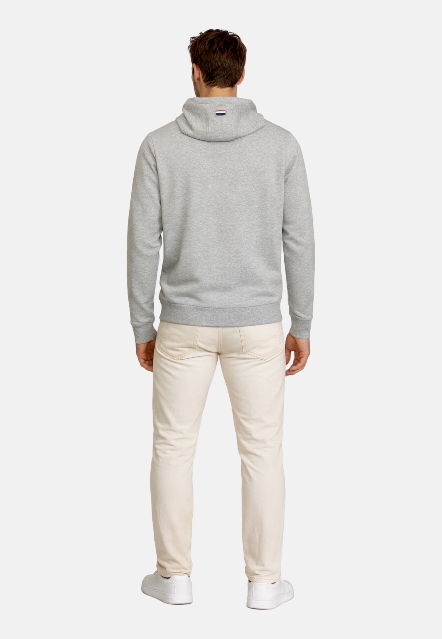 U.S. POLO Sweatjacke Zipper Hooded Jacke mit Kapuze