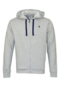 U.S. POLO Sweatjacke Zipper Hooded Jacke mit Kapuze