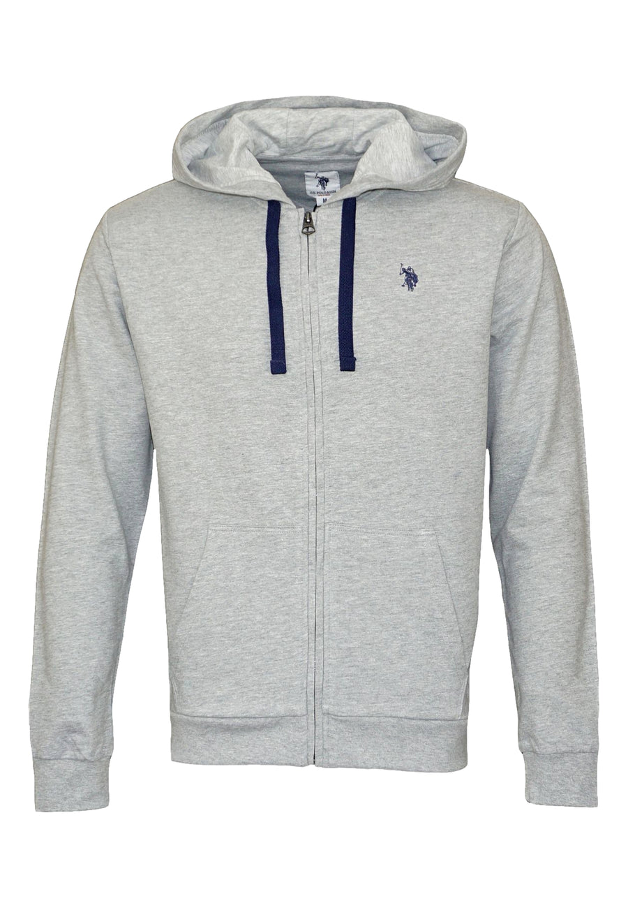 U.S. POLO Sweatjacke Zipper Hooded Jacke mit Kapuze