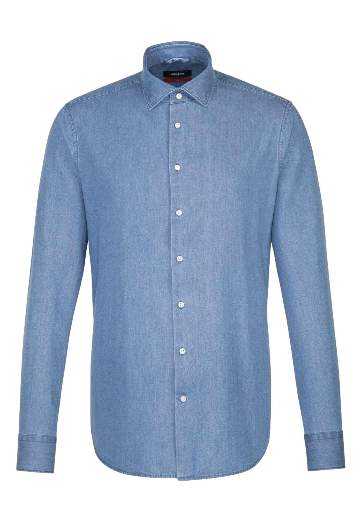 Seidensticker Langarmhemd Light Kent mit Kent Kragen