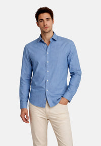 Seidensticker Langarmhemd Light Kent mit Kent Kragen