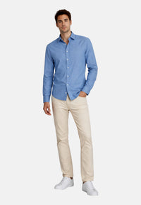 Seidensticker Langarmhemd Light Kent mit Kent Kragen