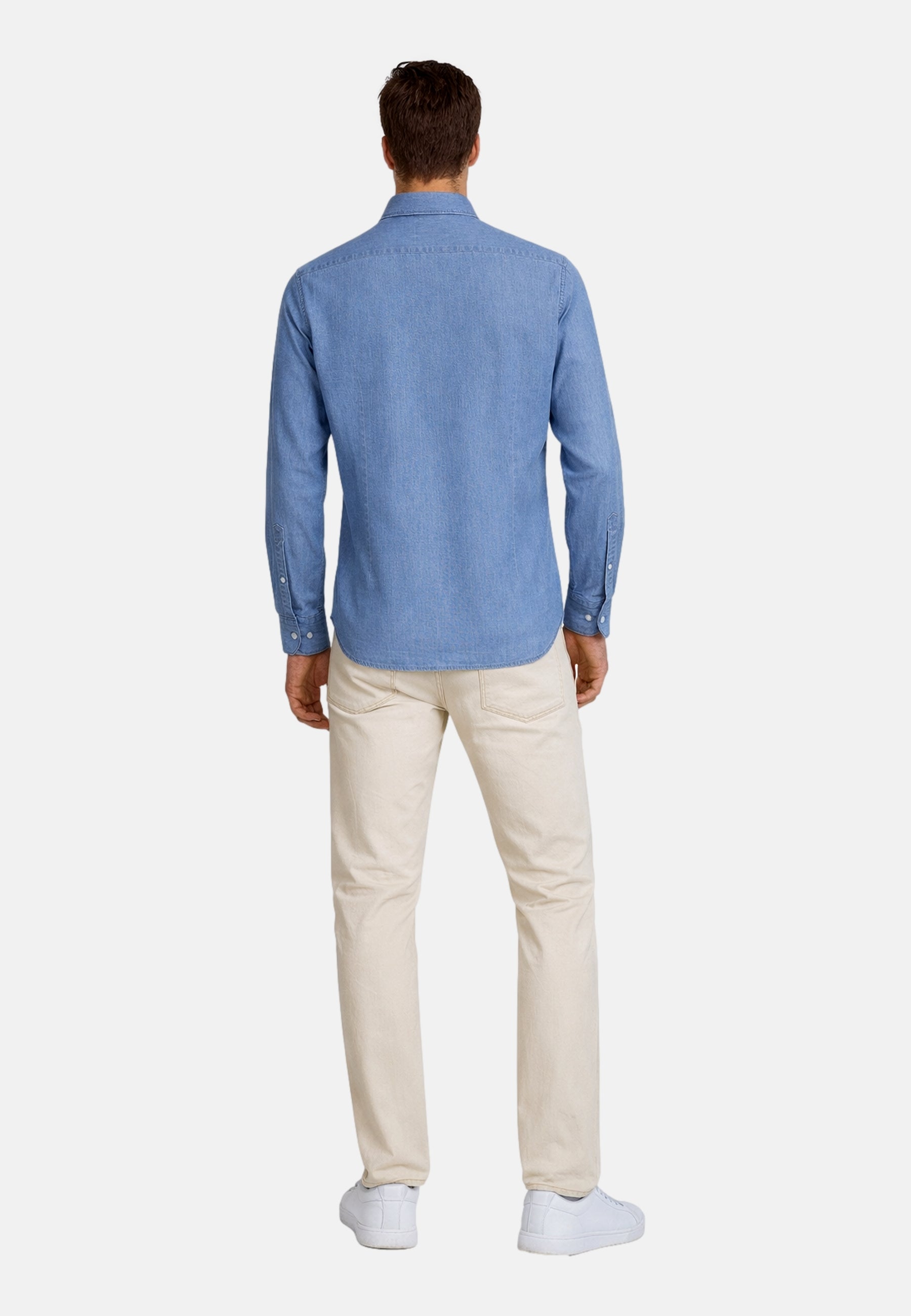 Seidensticker Langarmhemd Light Kent mit Kent Kragen