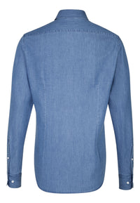 Seidensticker Langarmhemd Light Kent mit Kent Kragen