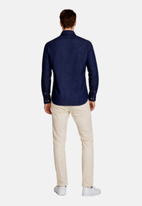 Seidensticker Langarmhemd Light Kent mit Kent Kragen