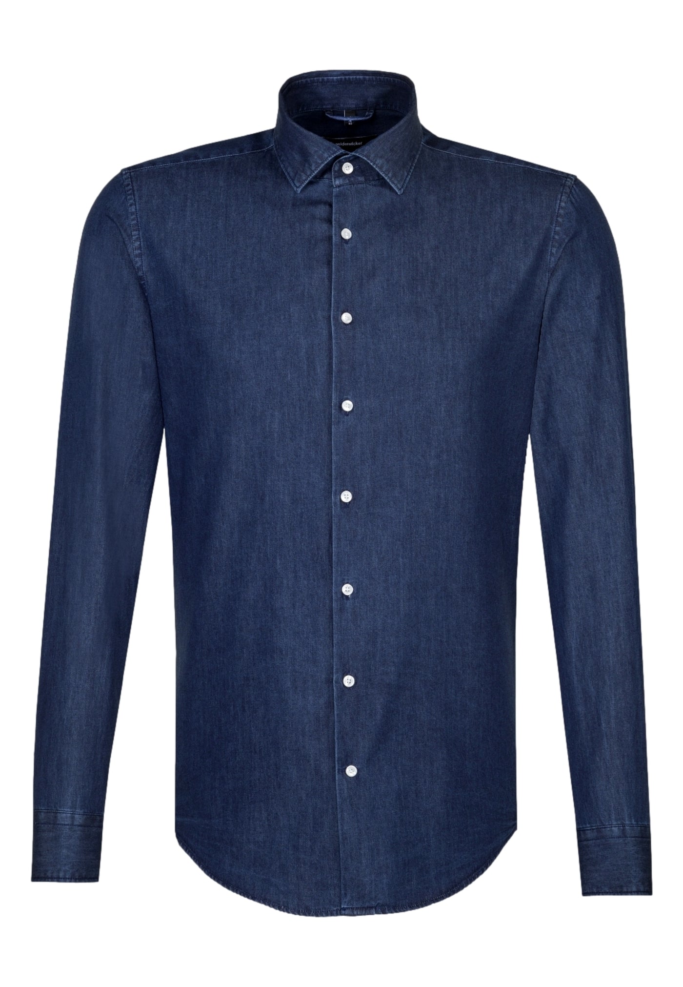 Seidensticker Langarmhemd Light Kent mit Kent Kragen