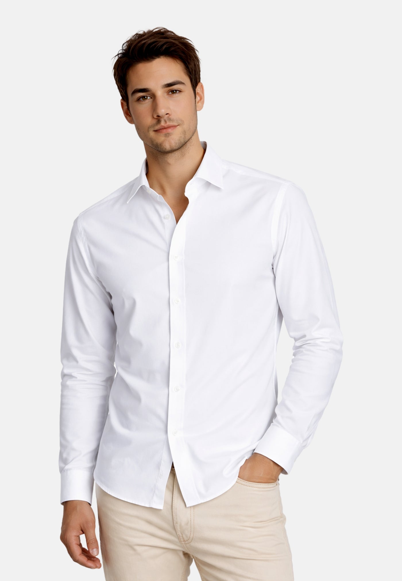 Seidensticker Langarmhemd NEW BD mit Button-Down-Kragen