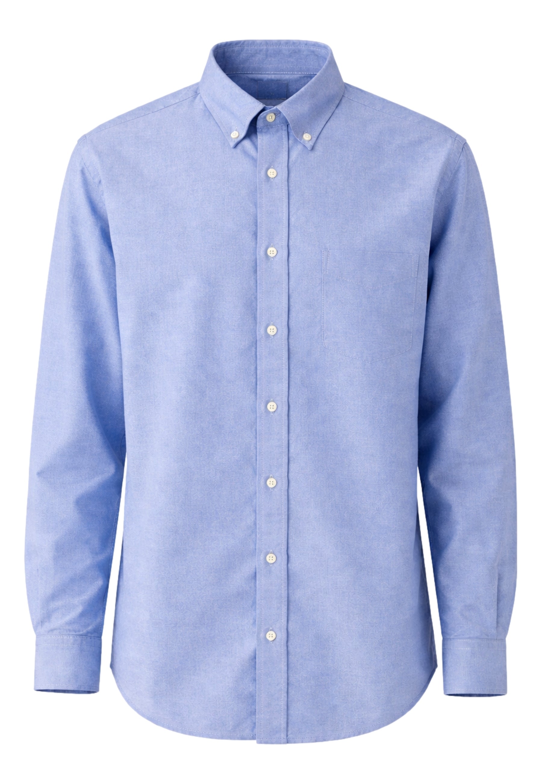 Seidensticker Langarmhemd NEW BD Ela oT mit Button-Down-Kragen