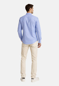 Seidensticker Langarmhemd NEW BD Ela oT mit Button-Down-Kragen