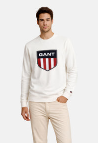 Gant Sweatshirt Retro Shield mit Rundhalsauschnitt