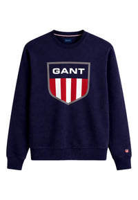 Gant Sweatshirt Retro Shield mit Rundhalsauschnitt