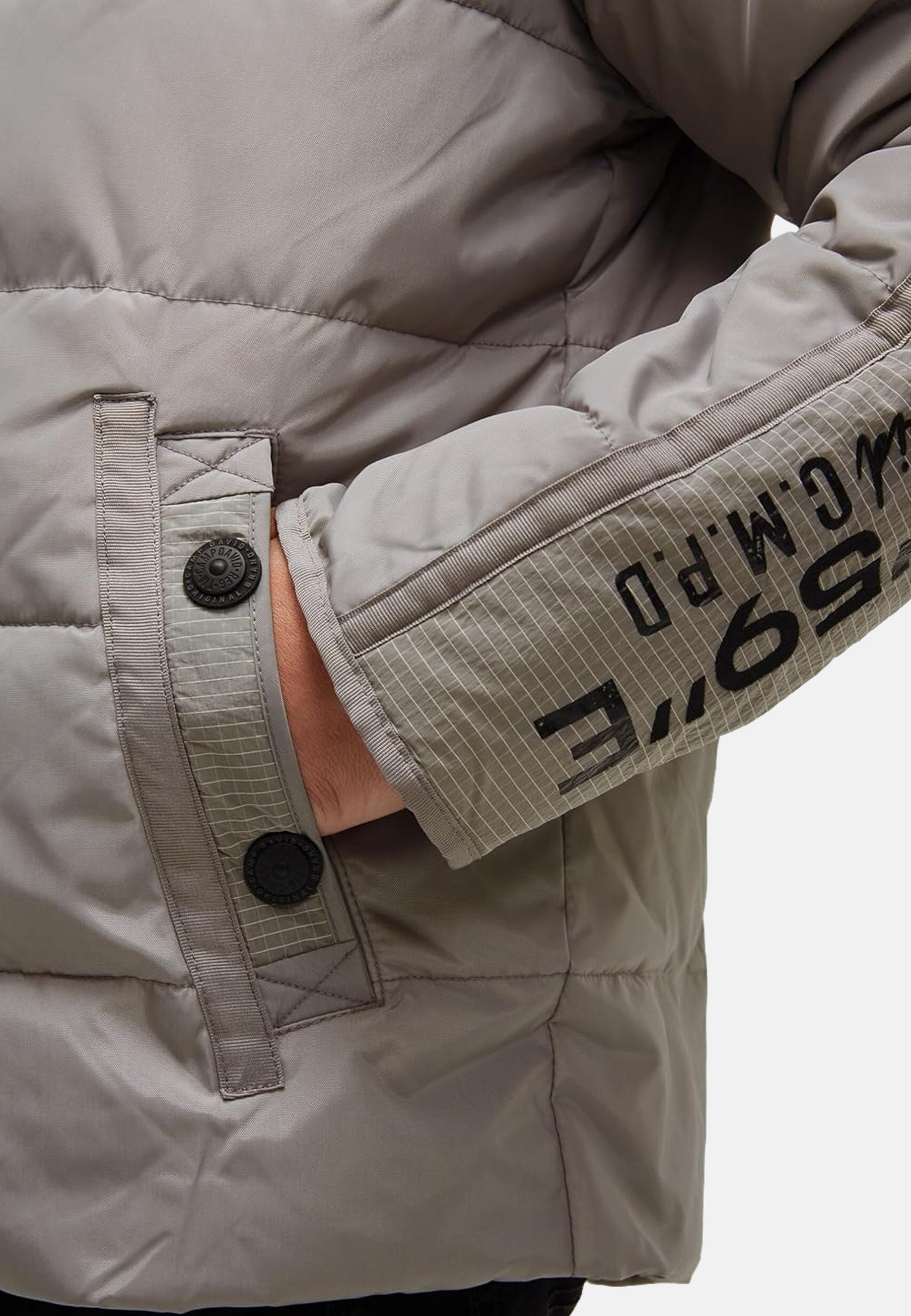 Camp David Jackets CAD Blue Steppjacke