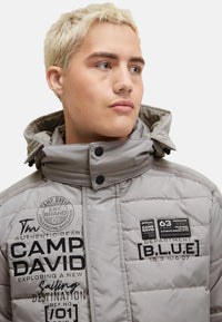 Camp David Jackets CAD Blue Steppjacke