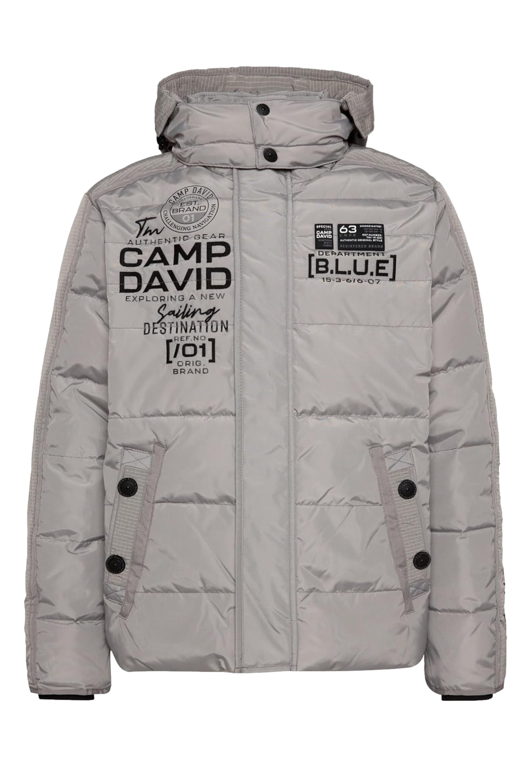 Camp David Jackets CAD Blue Steppjacke