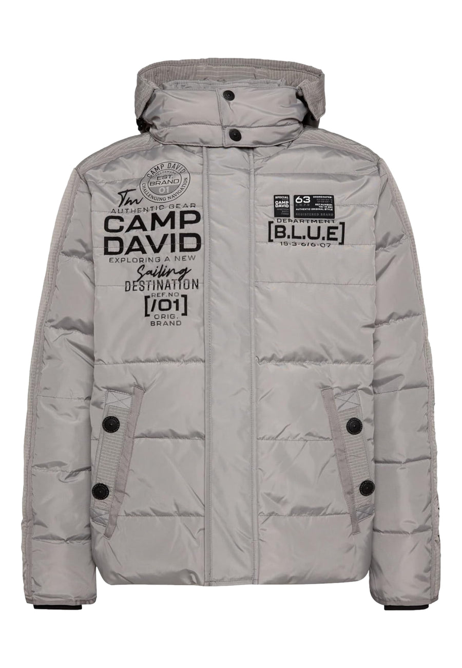 Camp David Jackets CAD Blue Steppjacke