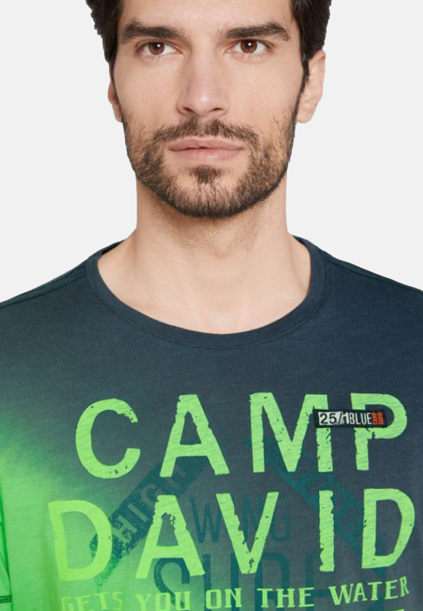 Camp David Flying Waves Kurzarmshirt