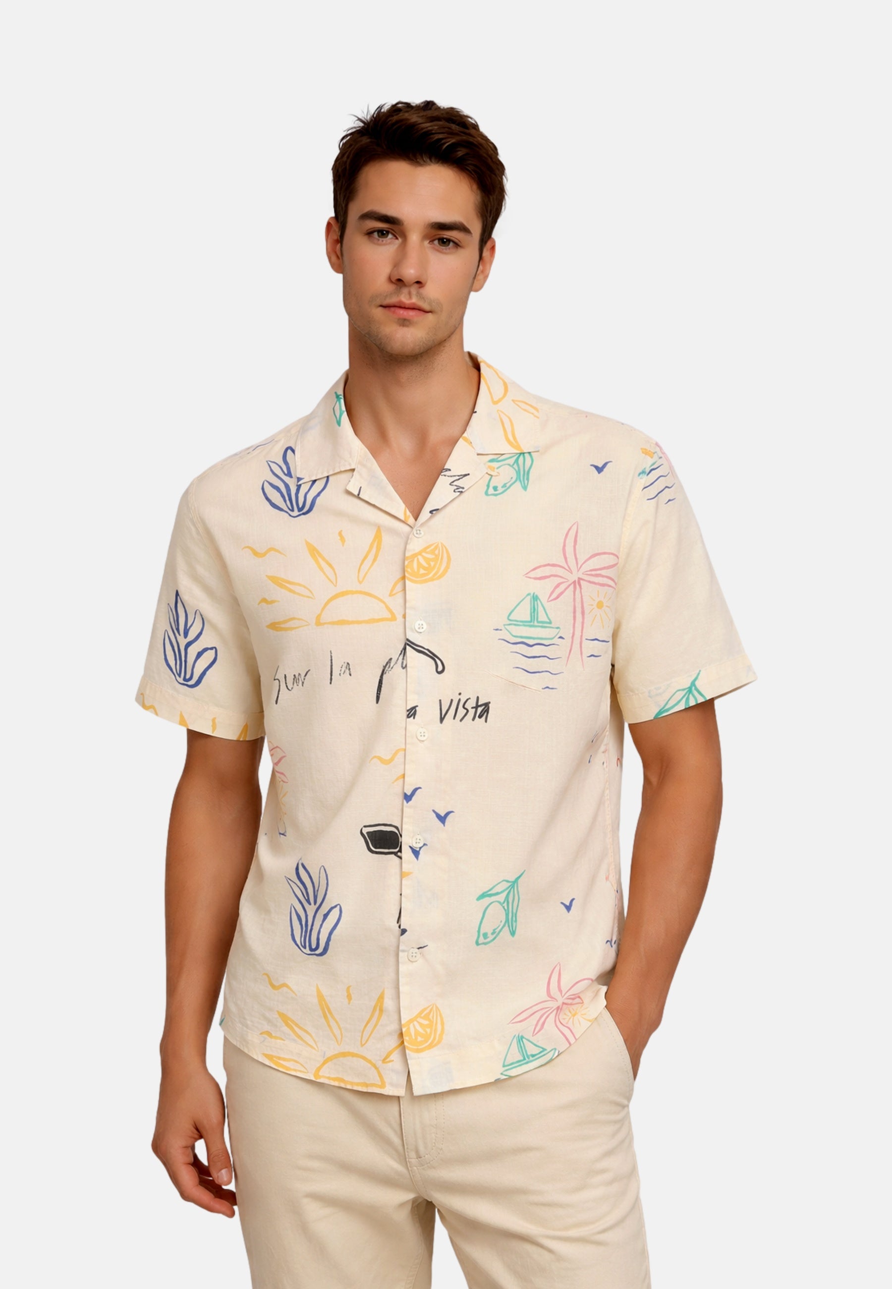 Only & Sons Luke Kurzarmhemd