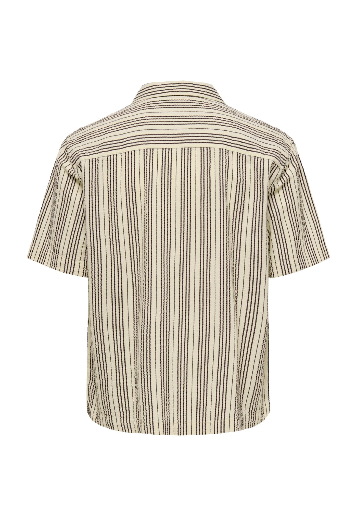 Only & Sons Cruz Seersucker Kurzarmhemd