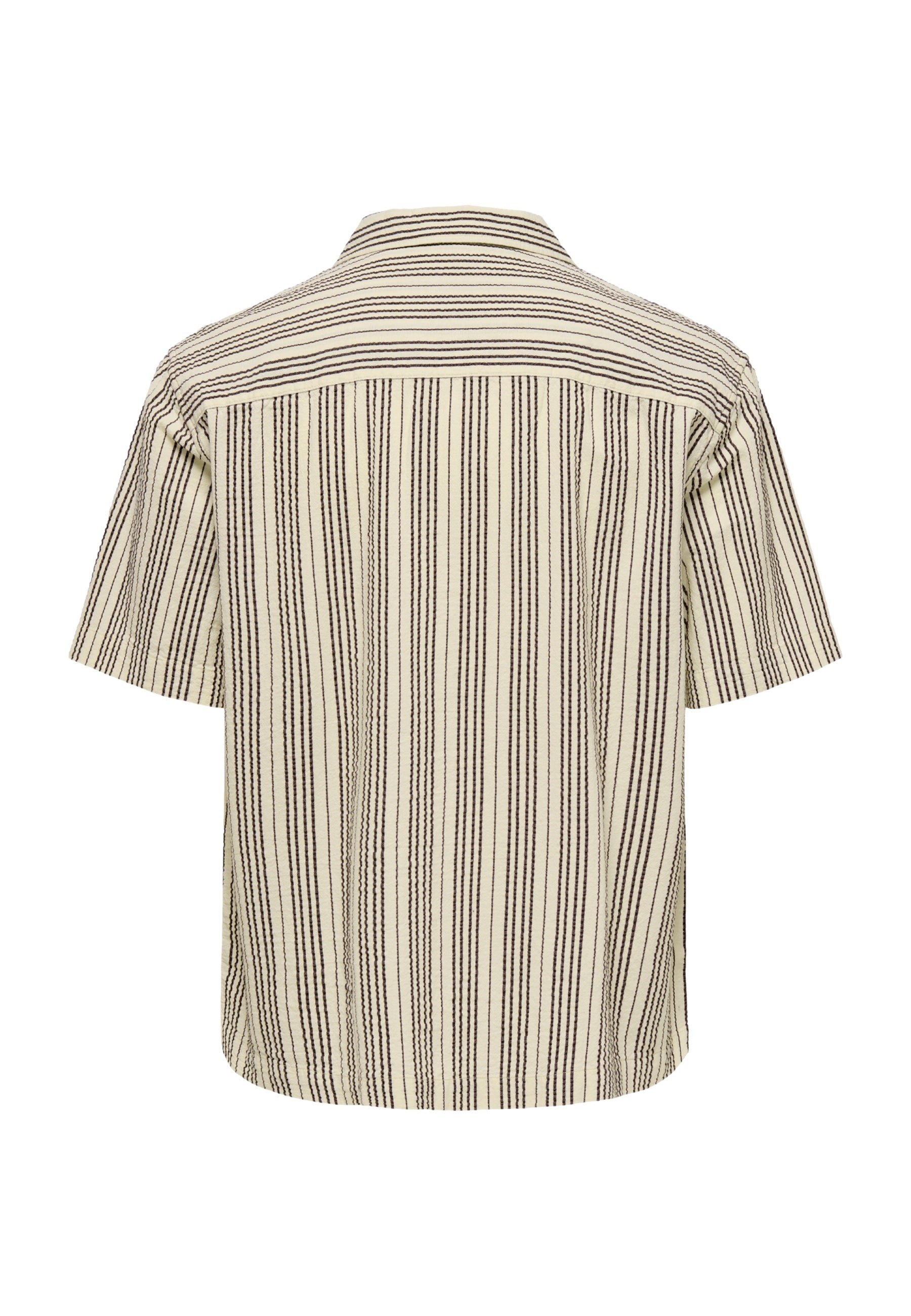 Only & Sons Cruz Seersucker Kurzarmhemd